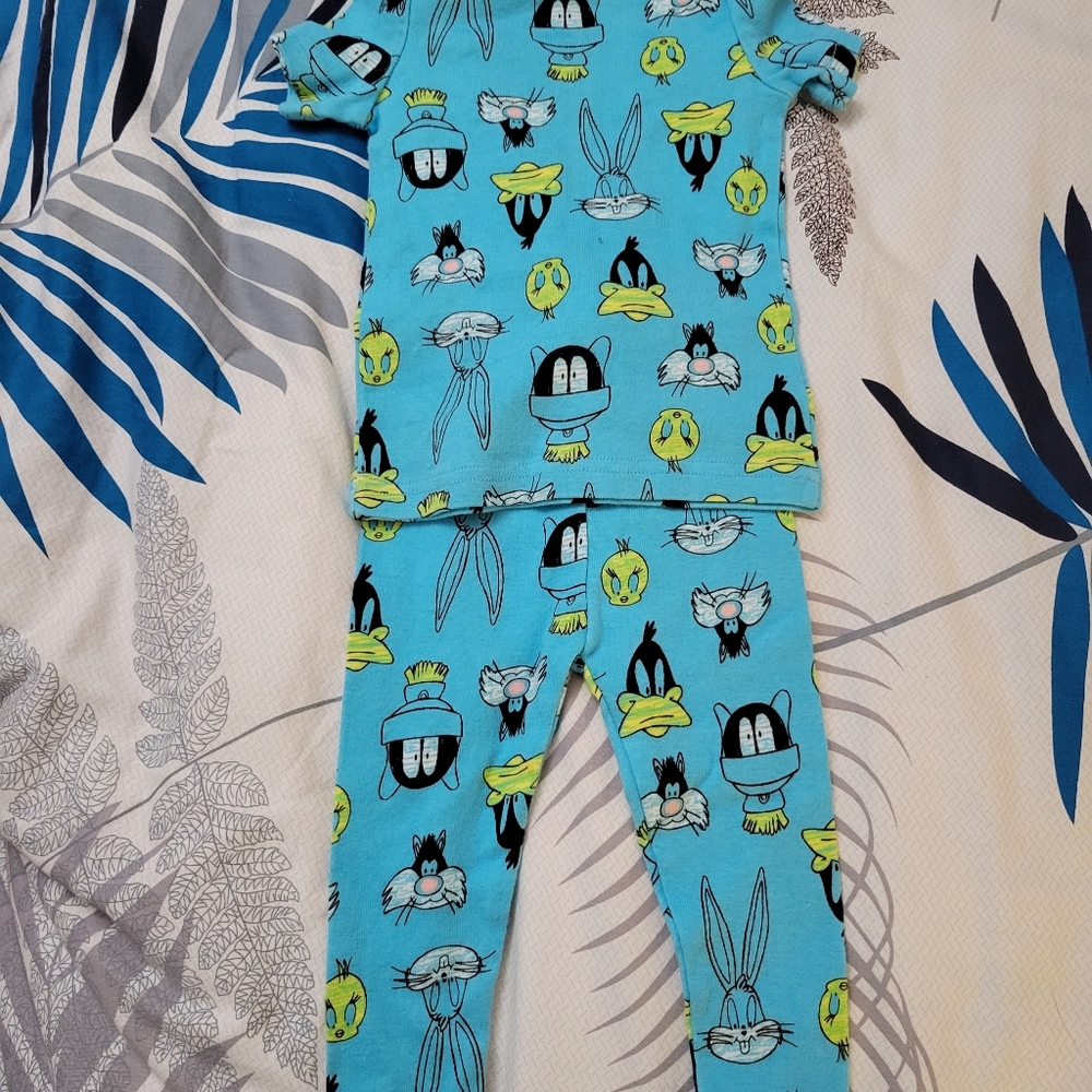 Looney Tunes pajamas size 12m